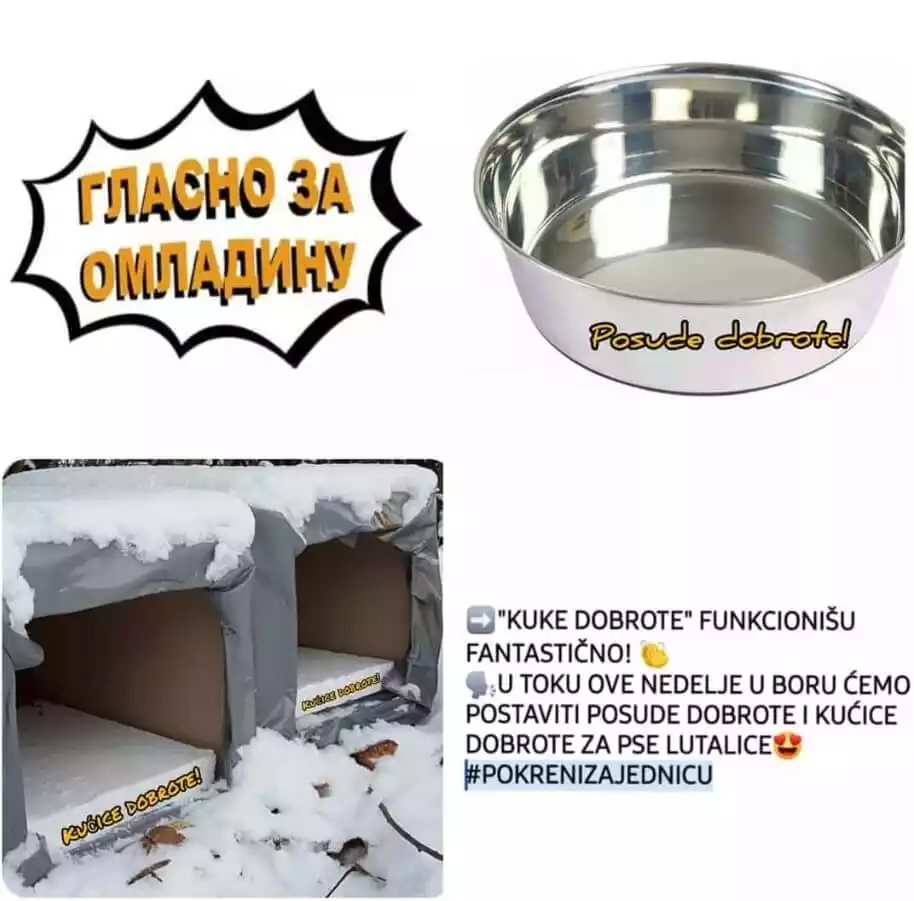 Posudice i kućice dobrote